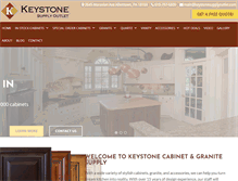 Tablet Screenshot of keystonesupplyoutlet.com